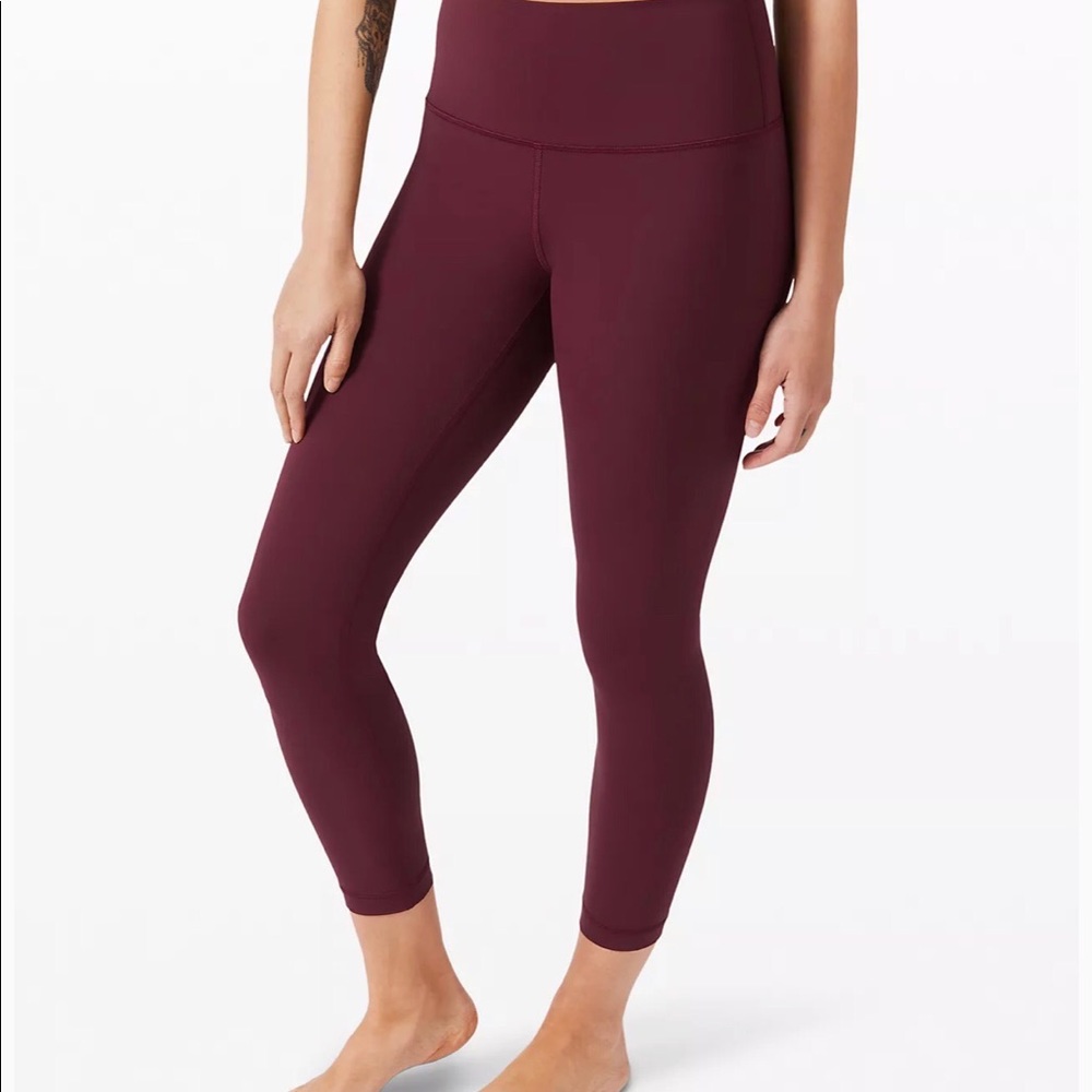 Lululemon Wunder Under yoga pants Sz 12, black